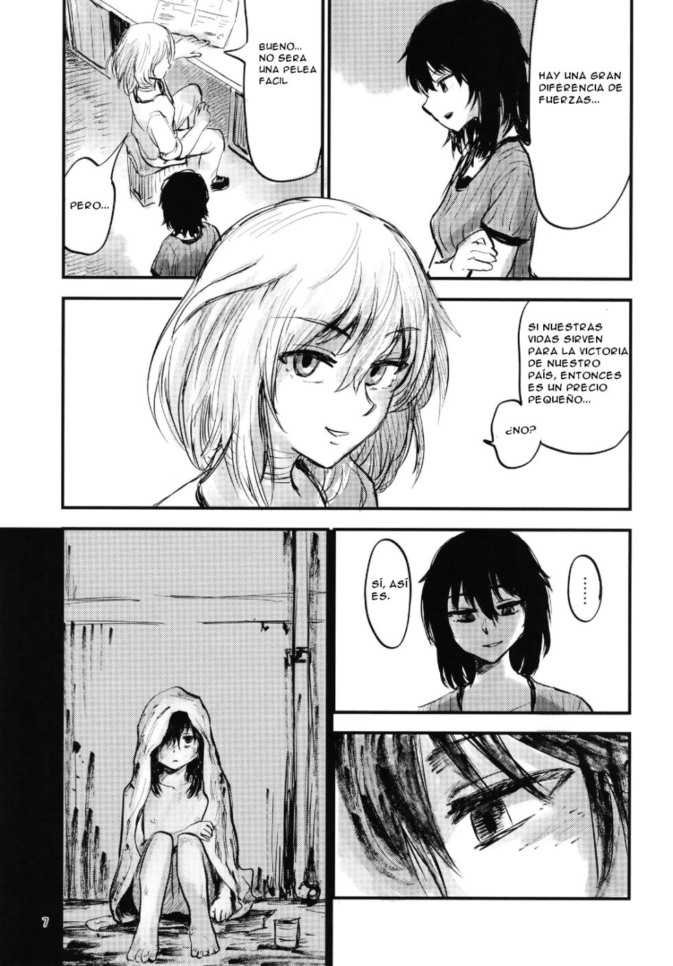 (C94) [Subuta Yuki] Kishi-tachi no Yaei Campamento de Caballeros (Girls und Panzer) [CristoferDeLosAndes](ESPAÑOL) - Page 7