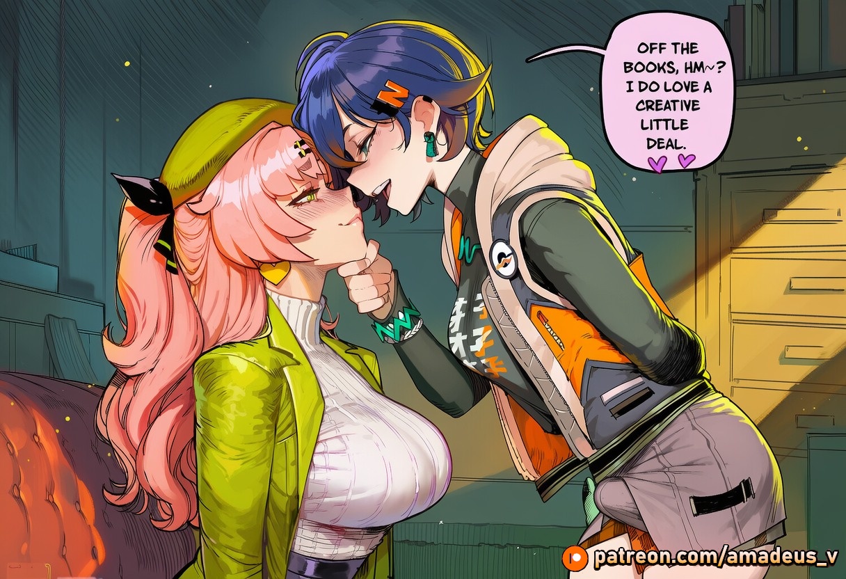 [Amadeus V] Off the Books (Belle x Nicole x Anby) [English] [Full Comic] [AI Generated] - Page 4