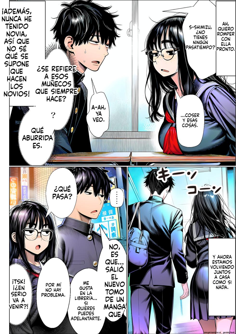 [Yoakubi Shotai] Batsu Game de Jimi Busu ni Kokuhaku Shitra Haramasechatte Kekkon Suru Koto ni Natta [Spanish] [MTL] [AI Generated] - Page 9