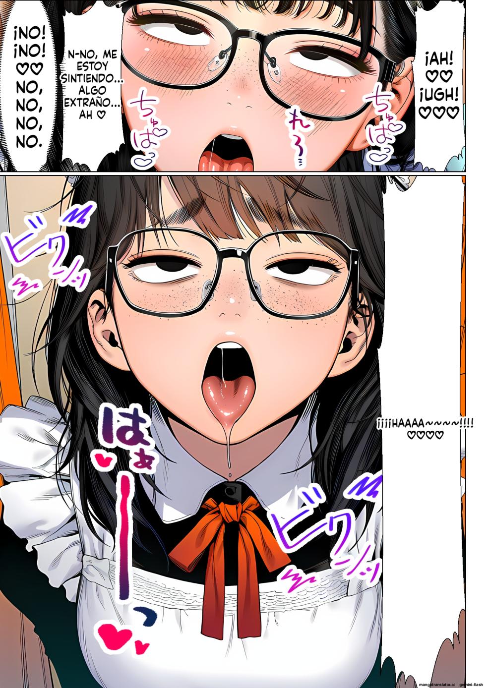 [Yoakubi Shotai] Batsu Game de Jimi Busu ni Kokuhaku Shitra Haramasechatte Kekkon Suru Koto ni Natta [Spanish] [MTL] [AI Generated] - Page 20