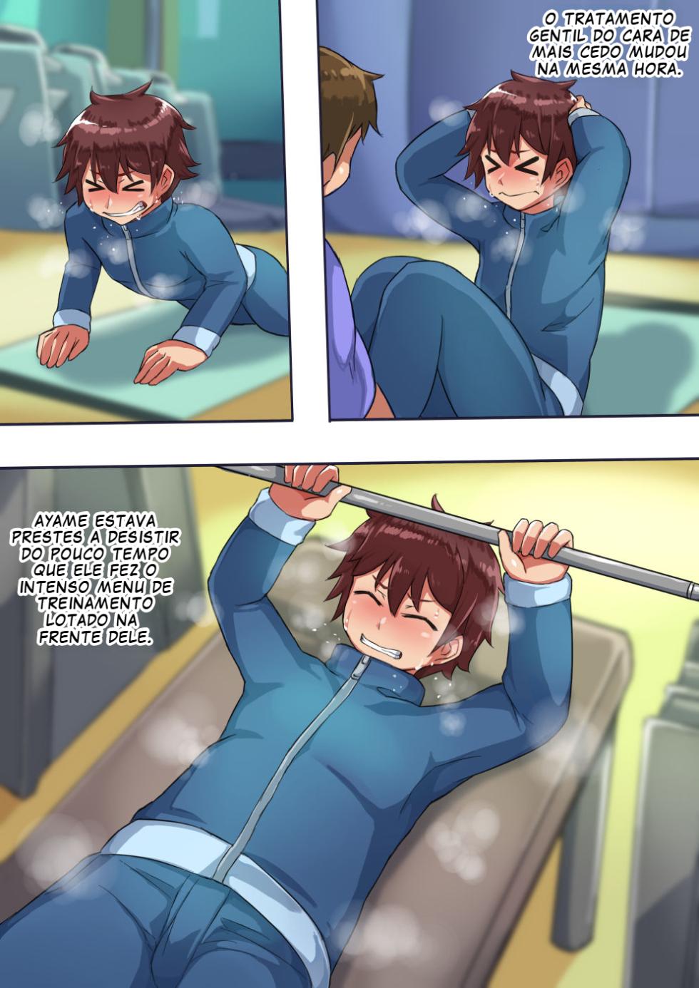 [Hagurumarokuro (Silver Radish)] Otokonoko Training [Português PT-BR] [BLACKSUB] - Page 9