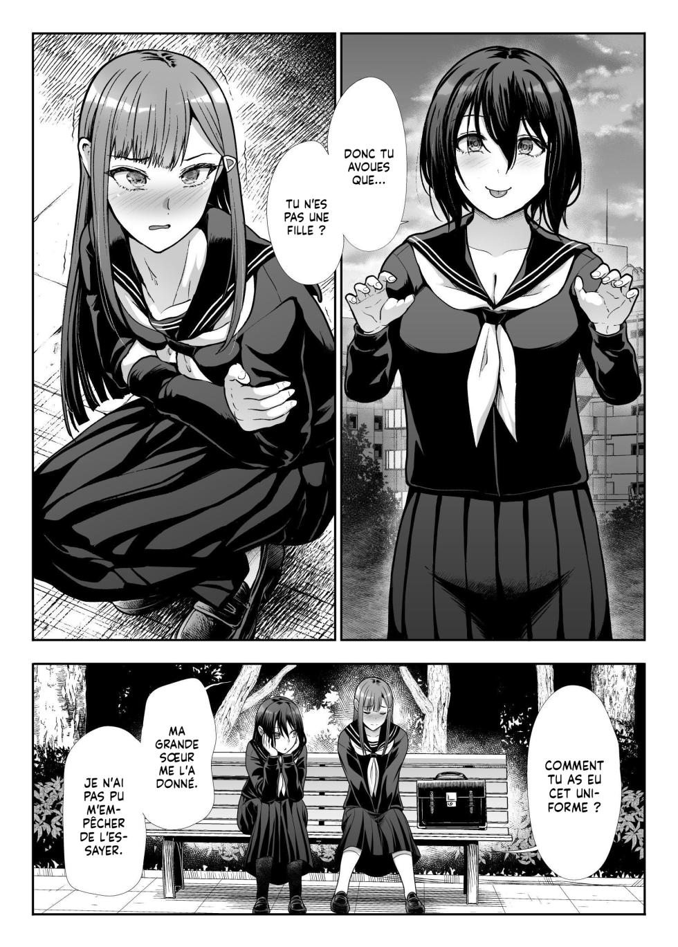 [Takemasaya (Takemasa Takeshi)] Downer Onee-sama wa Mae mo Ushiro mo Aishitai | Crois-moi, tu vas être coutumière de prendre du Plaisir par devant et par derrière [French] [Lopxi] [Digital] - Page 9