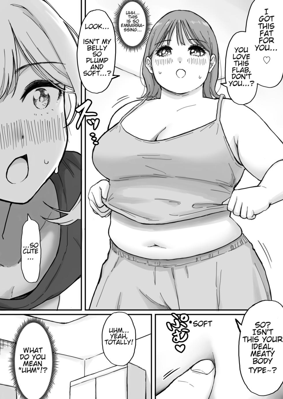 [ Rin ]  My boyfriend (a boy) had a fetish for excess fat [ Ongoing ] - Page 14
