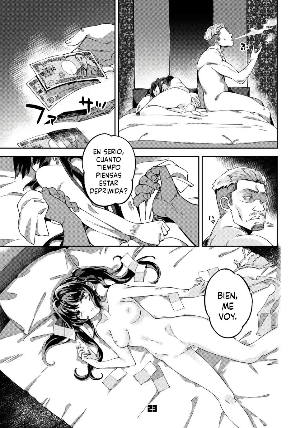 [Zombie to Yukaina Nakamatachi (Super Zombie)] P-katsu Joshi Maita Sono Baai Episode 1｜El Caso de Mai, La Chica que se Vende con Sugar Daddies Episodio 1 [Spanish] [Recolectando Ando XD] [Digital] - Page 22