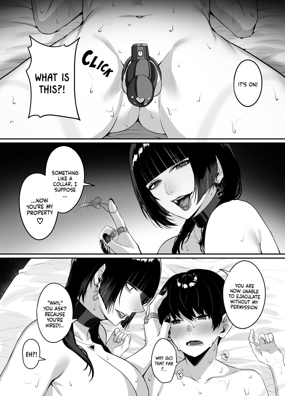 [Takoneru] Macchingu Shita Toshiue Oneesan ni Oshioki Sareru Hanashi | The Story of Being Punished by the Older Woman I Matched With [English] - Page 34