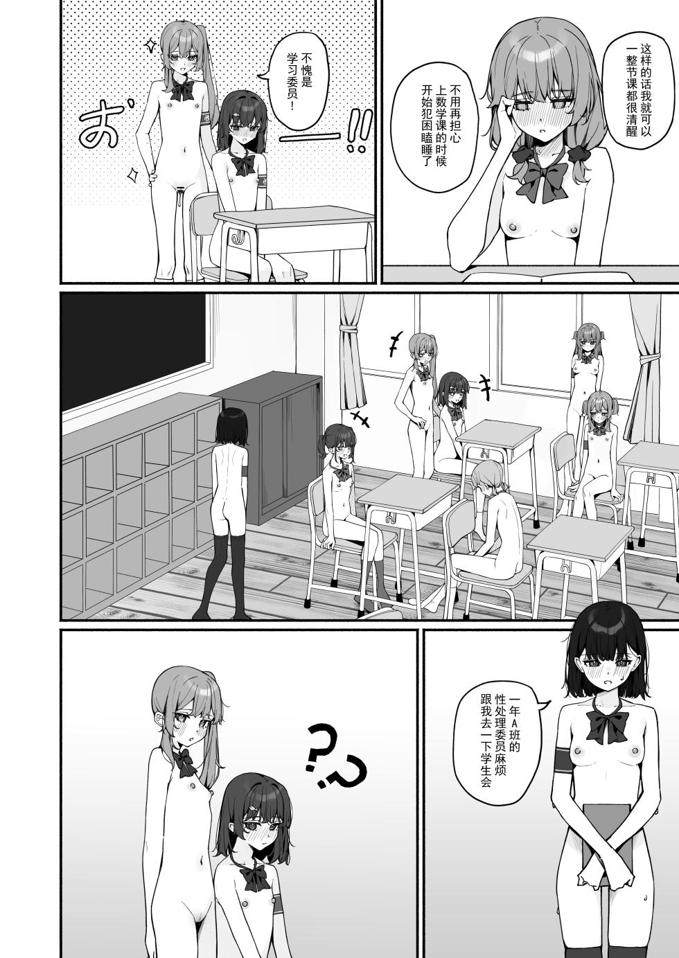 [Saki Rinku] Kyou Kara Zenra Toukou 3 [Chinese] - Page 20