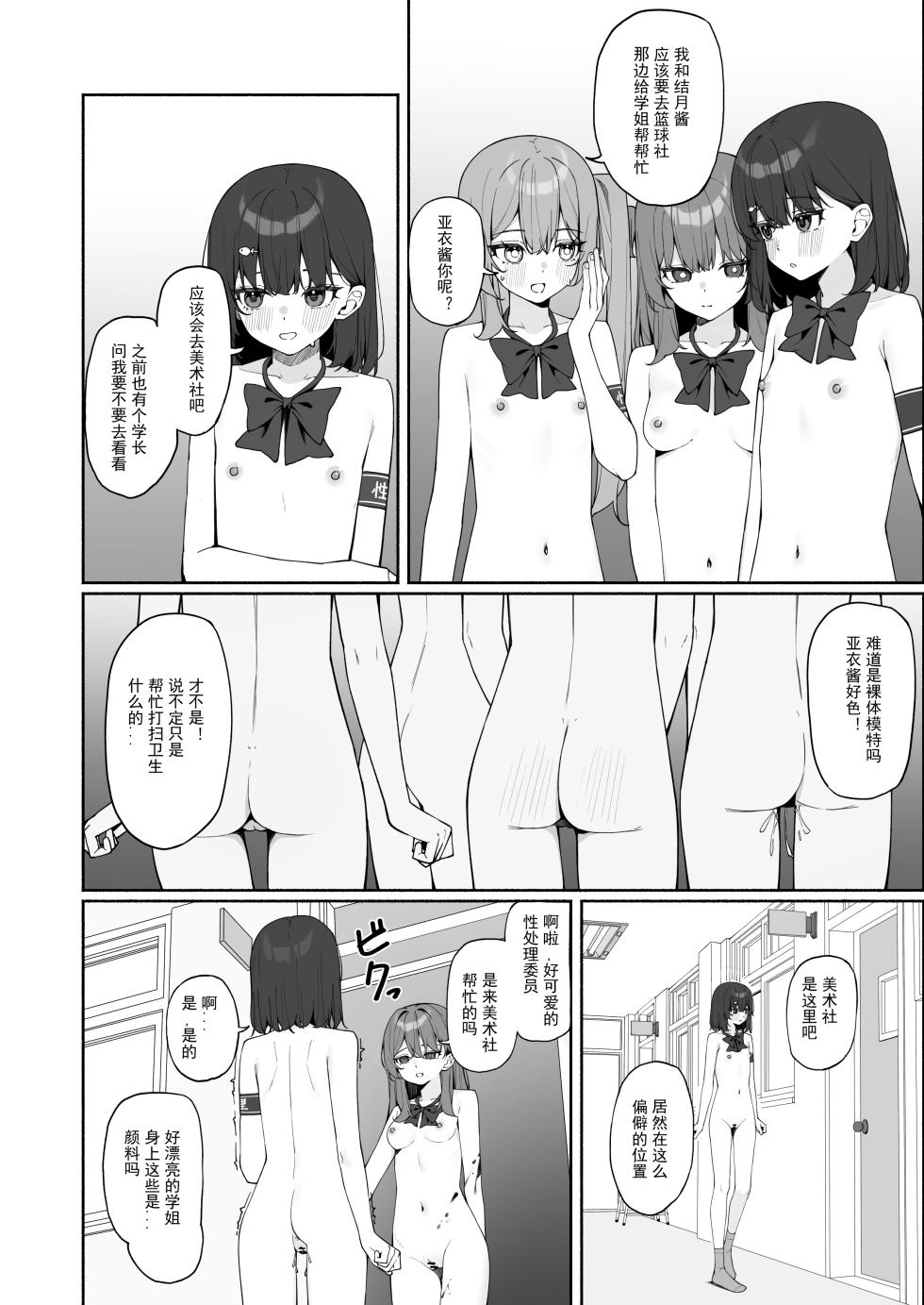 [Saki Rinku] Kyou Kara Zenra Toukou 3 [Chinese] - Page 34