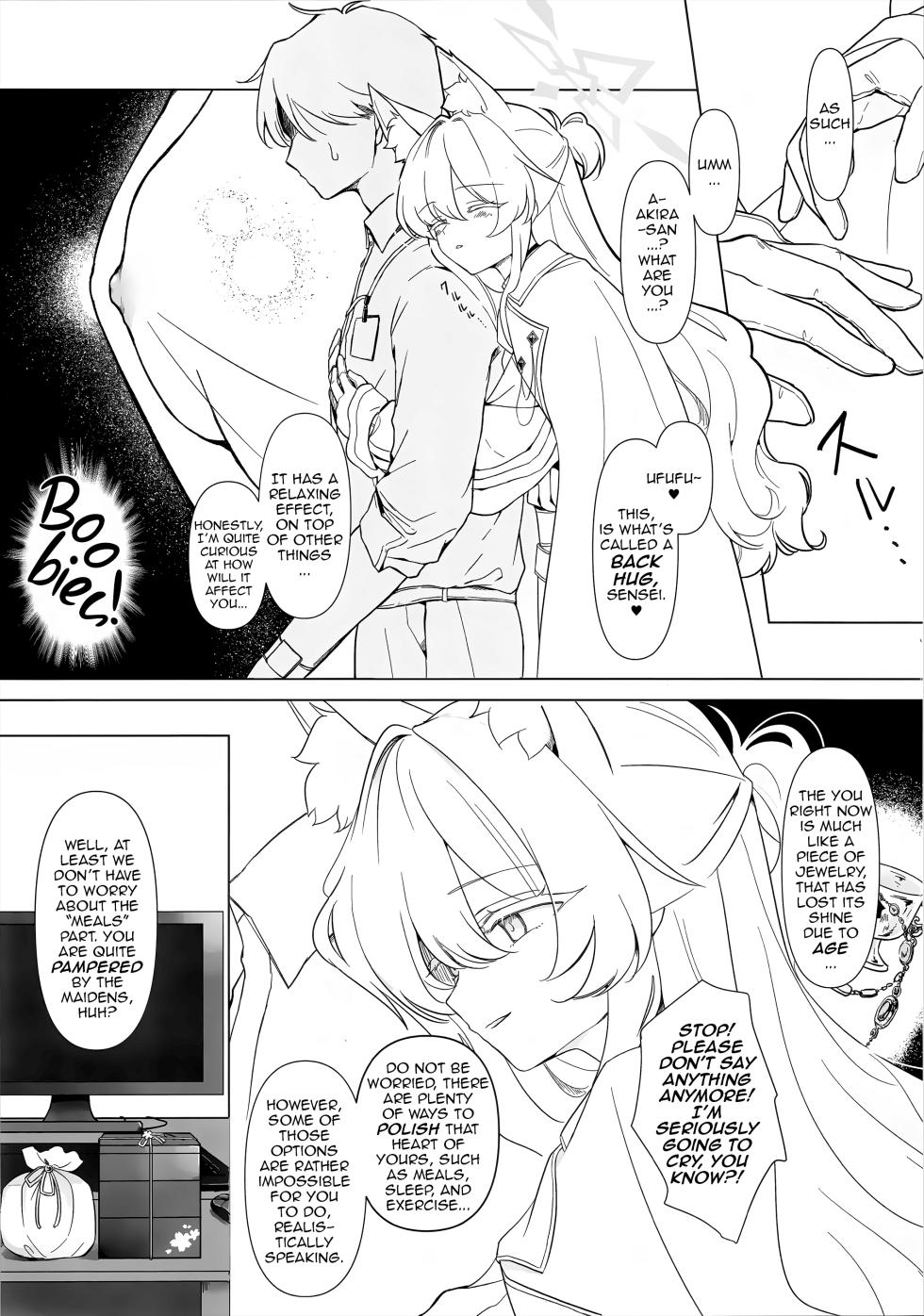 (C104) [Kyawalog (Itokawa)] Jiai no Eichi | Wisdom of Benevolence (Blue Archive) [English] [DeppoTL] - Page 4
