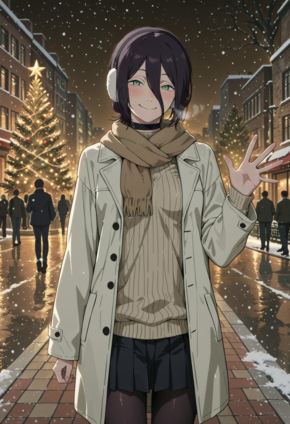 Moke P@treon Christmas Reze Love sex (Chainsaw Man)  クリスマス・レゼ イチャラブエッチ (チェンソーマン) 906Pics (Patreon) [AI Generated] - Page 25