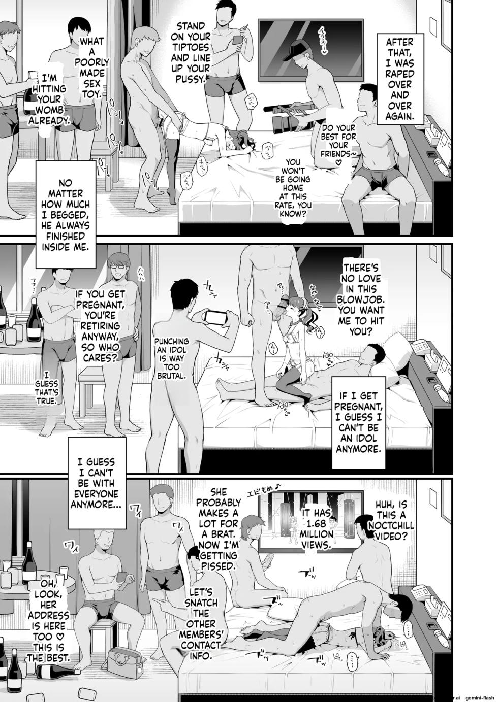 [Haniya (Hanini)] Damasareta Geneki Idol ga AV o Torarete Mama ni Sareta Hanashi (THE iDOLM@STER: Shiny Colors) [English] [MTL] - Page 19