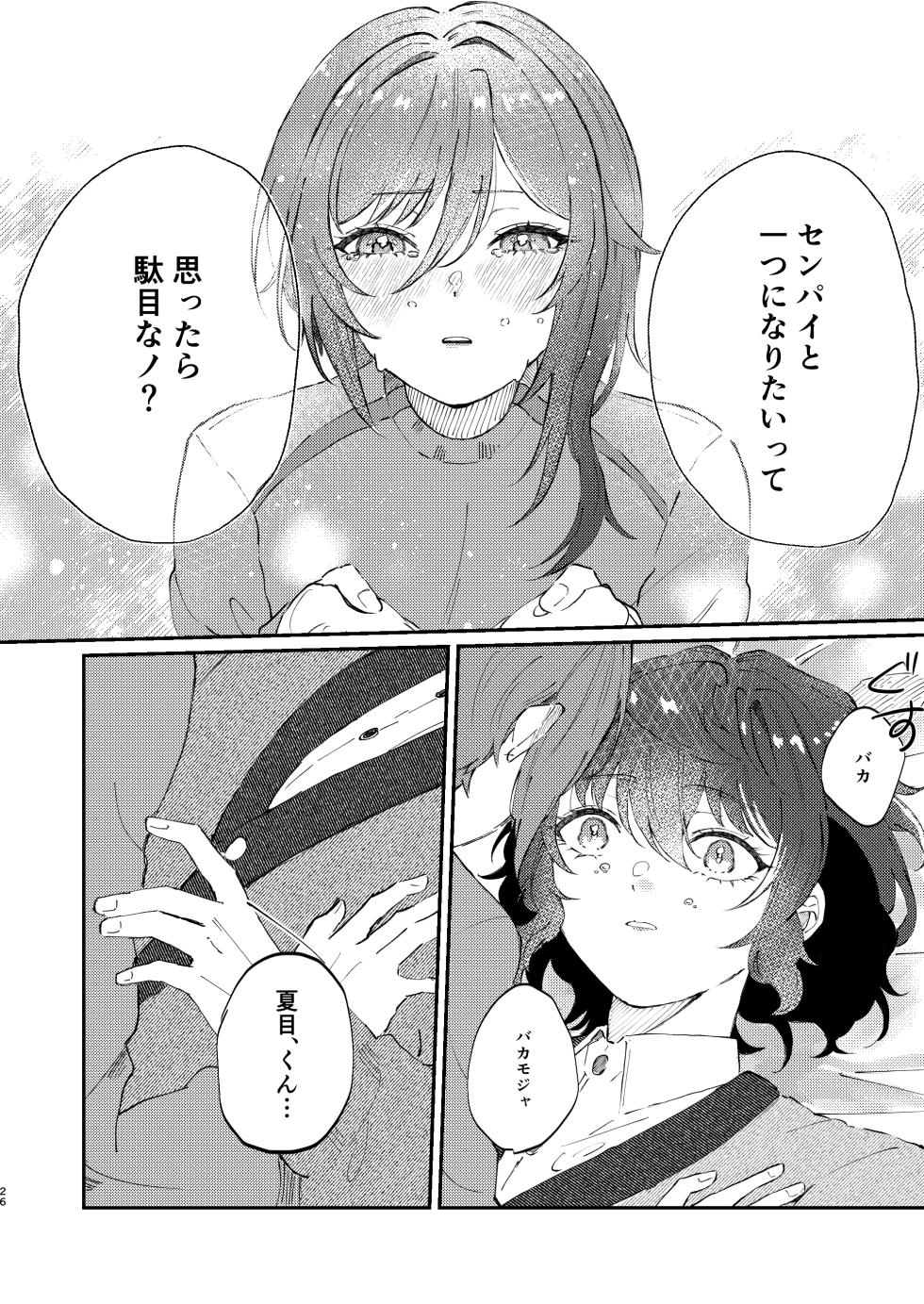 [Hoshikuzu Yuuran Hikou (Hanacha)] Iikagen ni Shite DARLING!! (Ensemble Stars!) [Digital] - Page 25