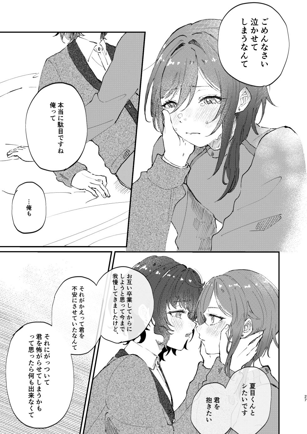 [Hoshikuzu Yuuran Hikou (Hanacha)] Iikagen ni Shite DARLING!! (Ensemble Stars!) [Digital] - Page 26