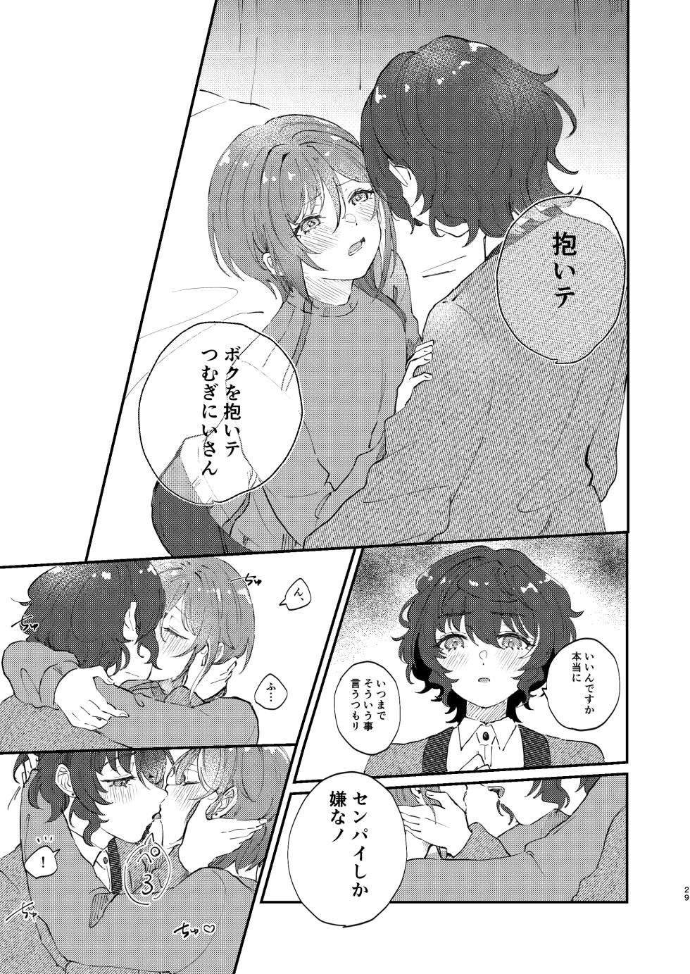 [Hoshikuzu Yuuran Hikou (Hanacha)] Iikagen ni Shite DARLING!! (Ensemble Stars!) [Digital] - Page 28