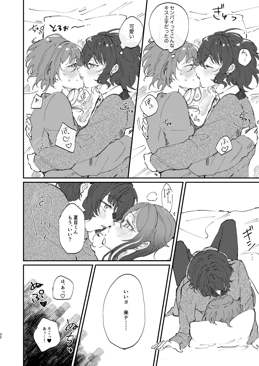 [Hoshikuzu Yuuran Hikou (Hanacha)] Iikagen ni Shite DARLING!! (Ensemble Stars!) [Digital] - Page 31