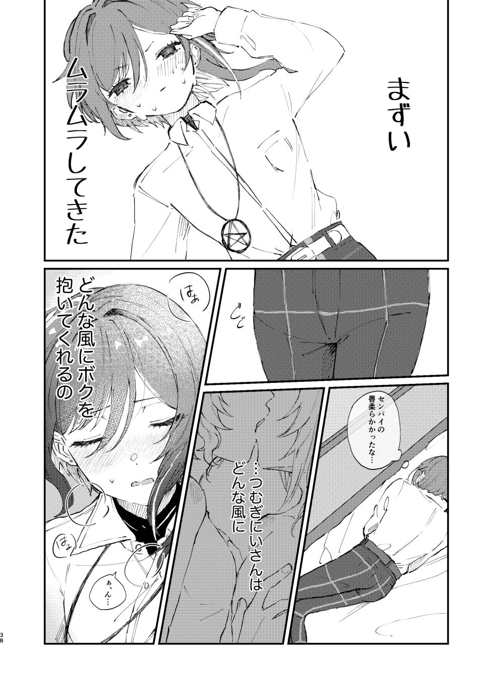 [Hoshikuzu Yuuran Hikou (Hanacha)] Iikagen ni Shite DARLING!! (Ensemble Stars!) [Digital] - Page 37