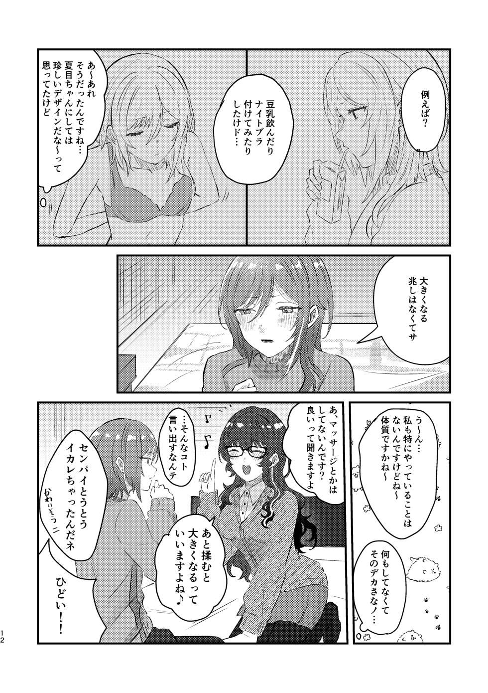 [Hoshikuzu Yuuran Hikou (Hanacha)] Ikusei Keikaku ~Gyaku-saki Natsume no Ikunyuu Hon~ (Ensemble Stars!) [Digital] - Page 10