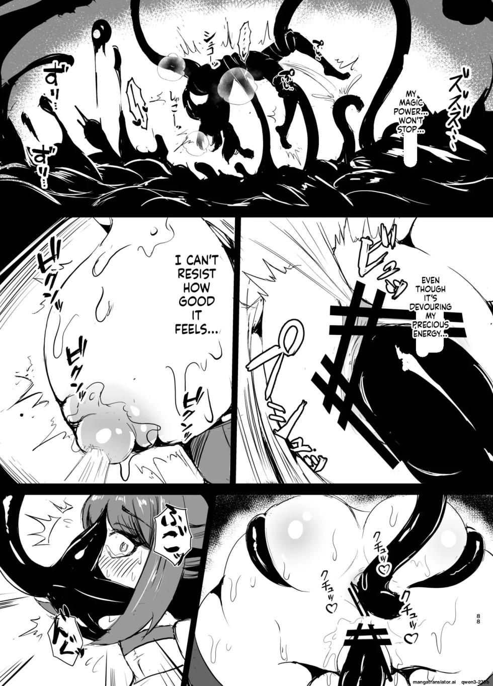 [Torigara Soup (Yotaka)] Wakate Elite na Seijo Kishi-sama, Kyouaku Shokushu ni Shiborareru ~Mugen ni Ikasare Buzama Haiboku Maryokujiru Tarenagashi Genkai Energy Drain Hen~ (SCANMTL) - Page 36