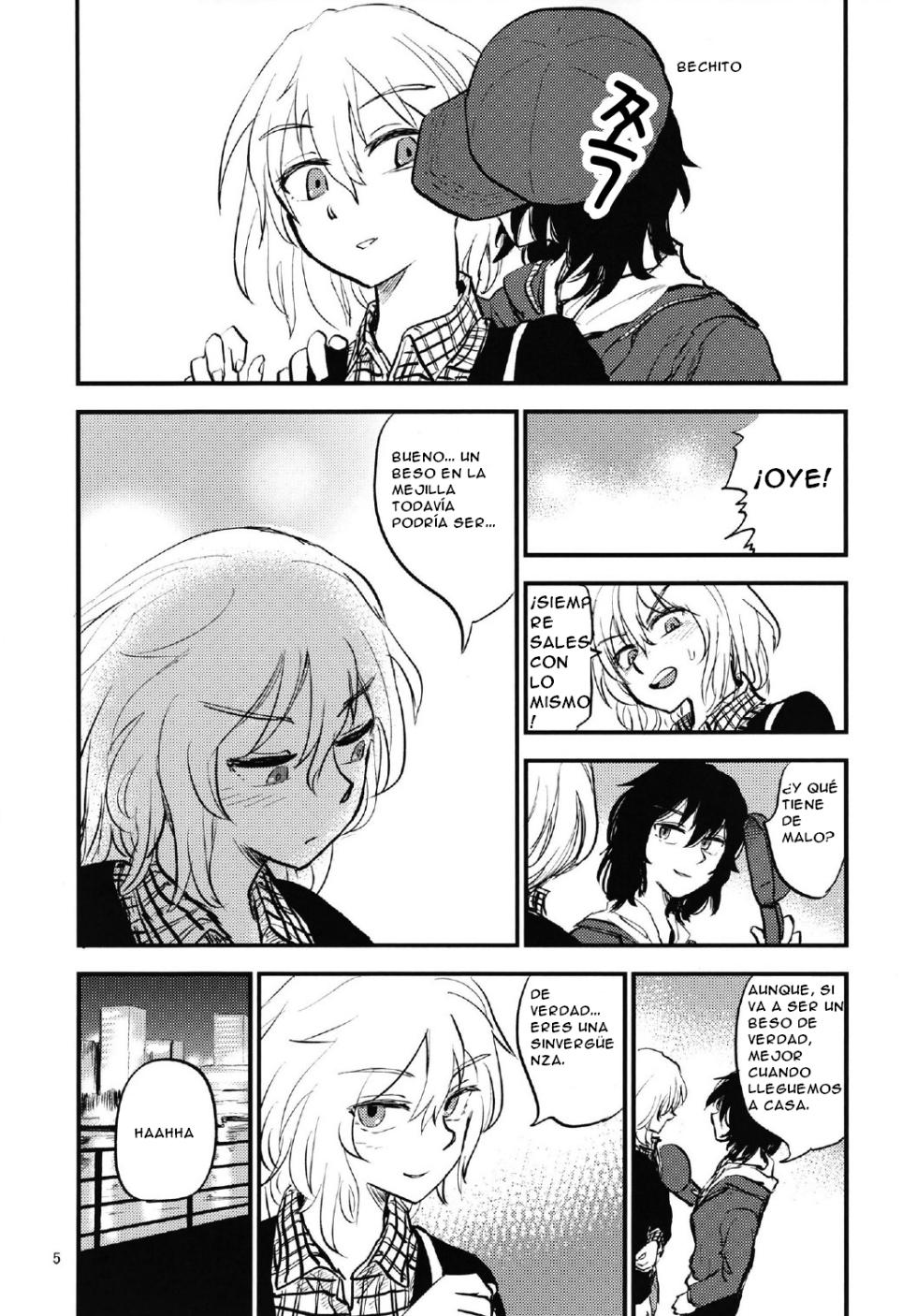 (Otome no Tashinami) [Subuta Yuki] Tsukiatte Ichinen ga Tatta Oshida to Andou | Andou y Oshida llevan saliendo 1 año (Girls und Panzer) [ESPAÑOL](CristoferDeLosAndes) - Page 5