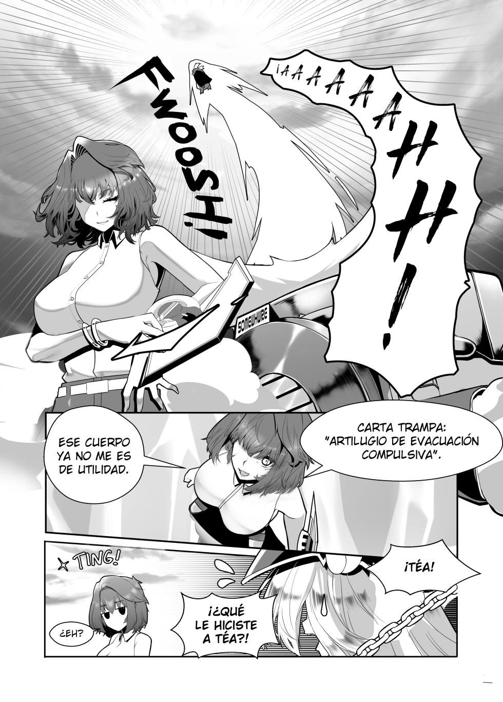 [Sakao Ryuuseigun] Kagayake! Kenja no Ero Penguin | ¡Brilla! La sabiduría del pingüino pervertido (Yu-Gi-Oh!) (Spanish) - Page 14