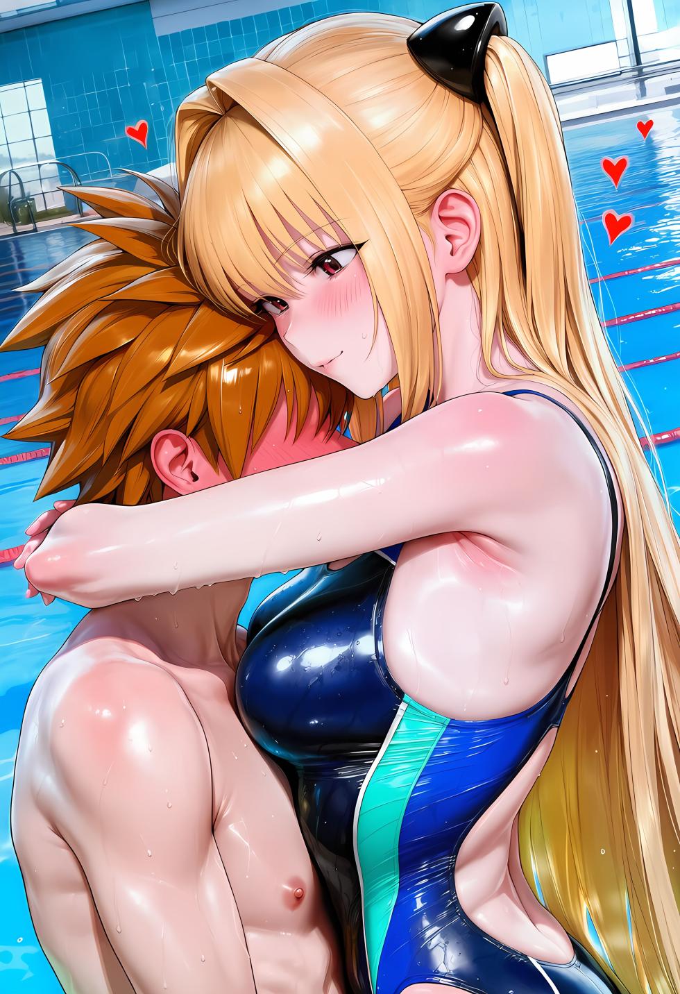 [Elizasrain]Yami x Yuuki Rito (BWC) - Pool[AI GENERATED] - Page 12