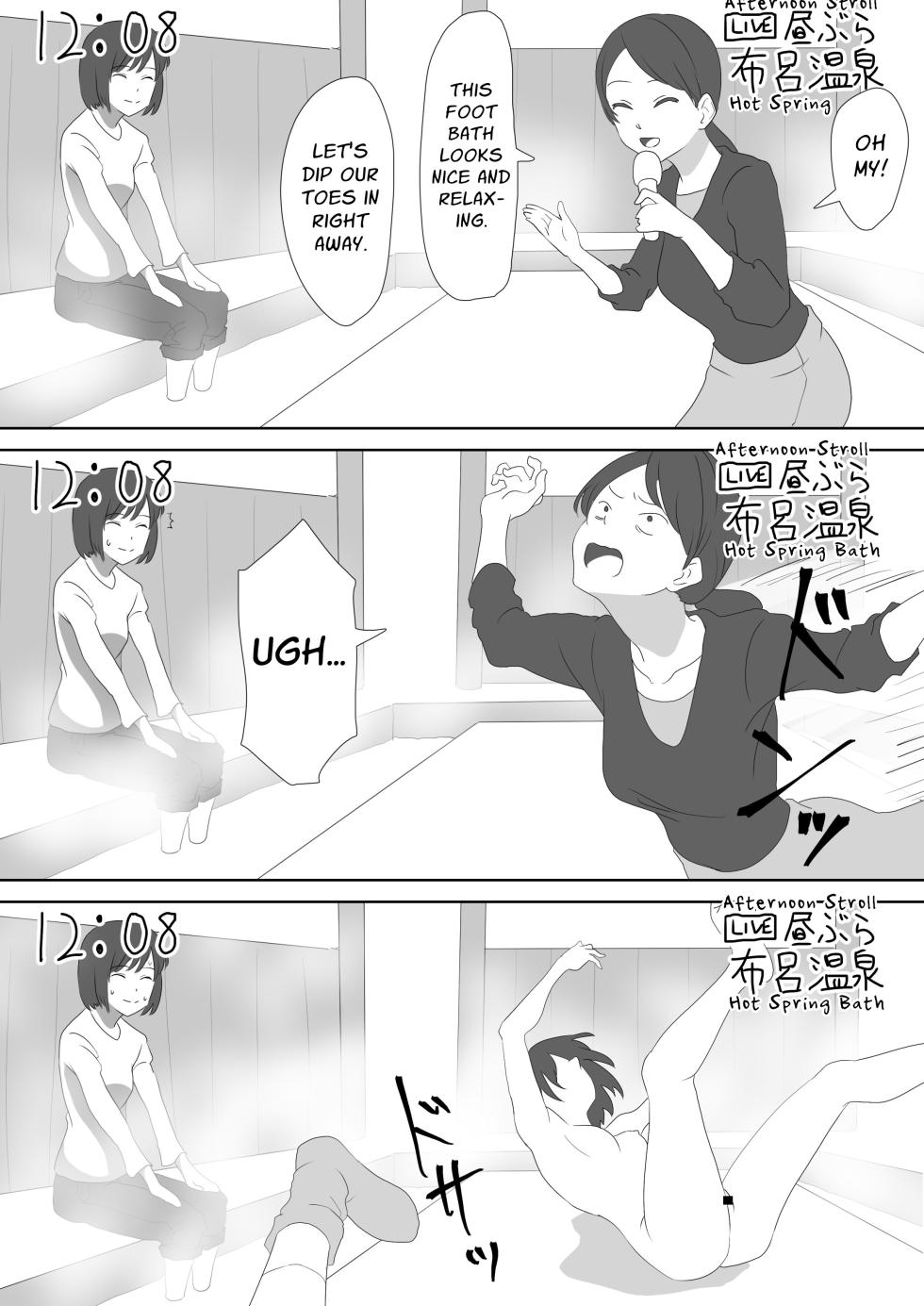 [Sarura] Onsen-chi wo Zenra de Hashirimawatta Hanashi | Running Around A Hotspring Town Naked [English] [Cunny Garden] - Page 8
