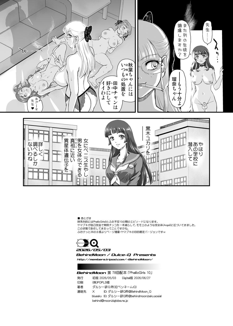 [Behind Moon (Dulce Q)] PhallicGirls 10 [Digital] - Page 32