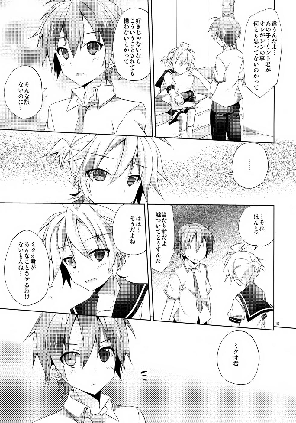 (C84) [Mimoton] Yuujuufudan! (VOCALOID) - Page 15
