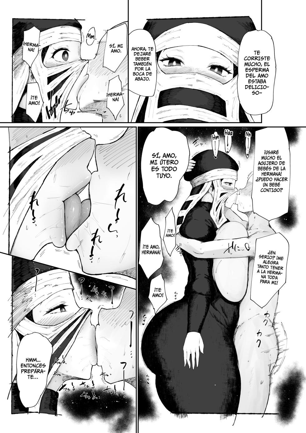 [Ginjou Maggots (Kurotama)] La Hermana Mayor Kakushi Se Convirtió En Mi Muñeca Sexual | Kakushi no Onee-san ga Senzoku Onaho ni Narimashita (Kimetsu no Yaiba) - Page 16
