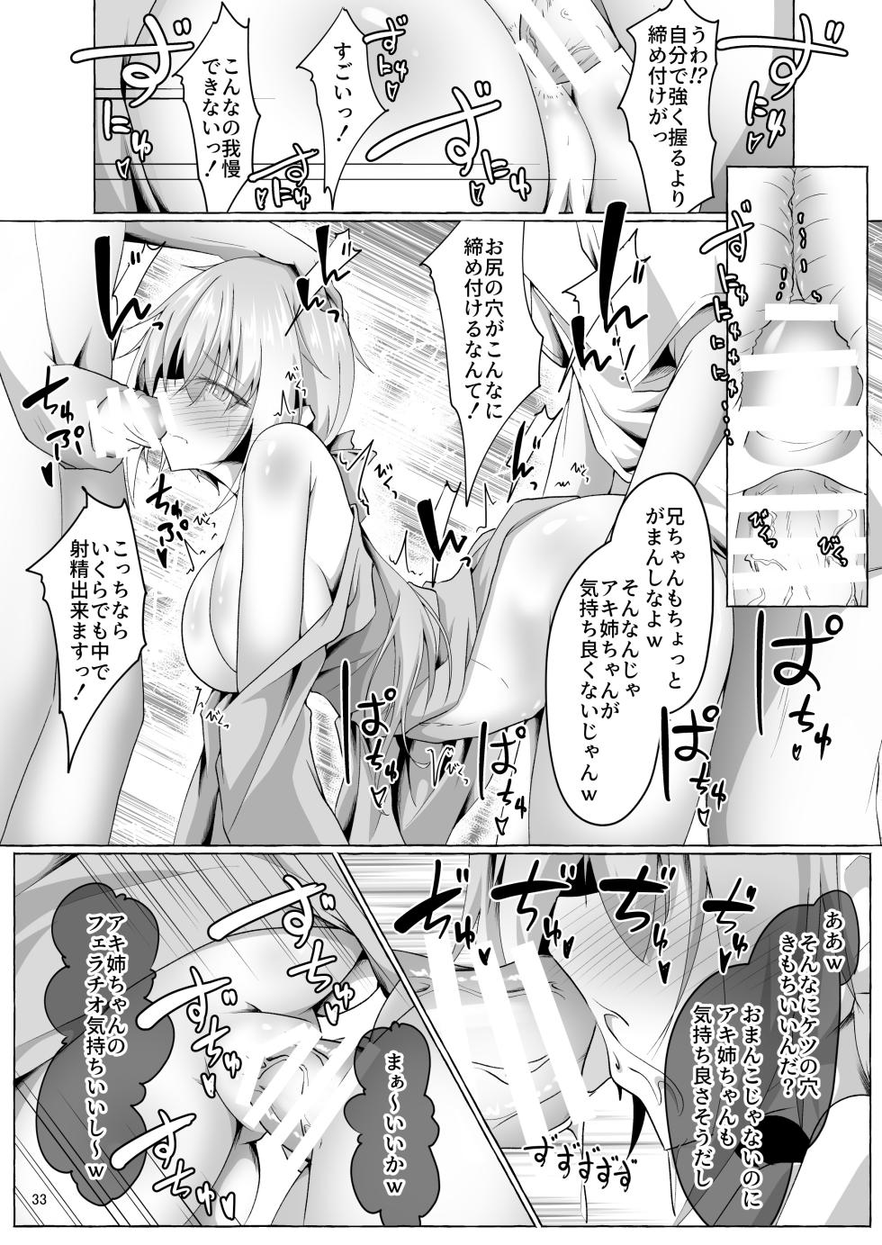 [MOJIYA (MOJA)] Aki Nee-chan to H na Gohoubi (Frame Arms Girl) [Digital] - Page 33