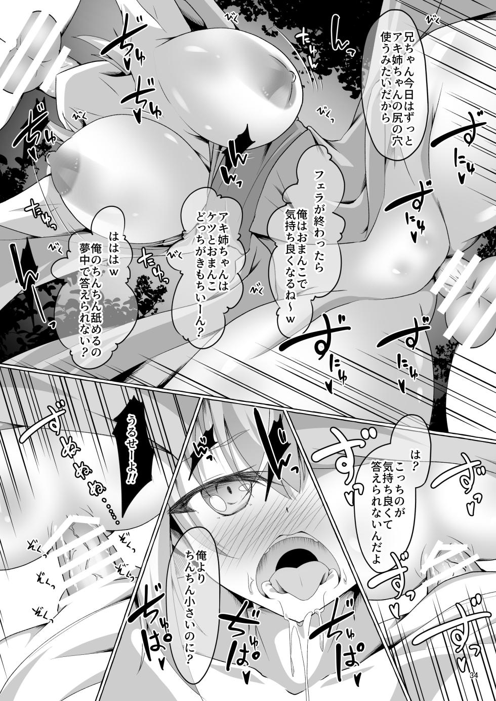 [MOJIYA (MOJA)] Aki Nee-chan to H na Gohoubi (Frame Arms Girl) [Digital] - Page 34