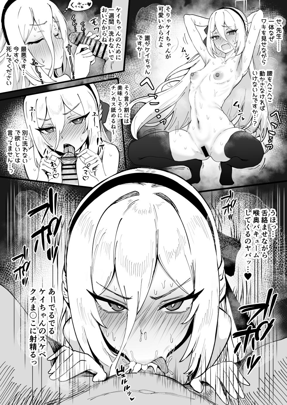 [どんめつ] ケイちゃんのお口 (ブルーアーカイブ) - Page 2