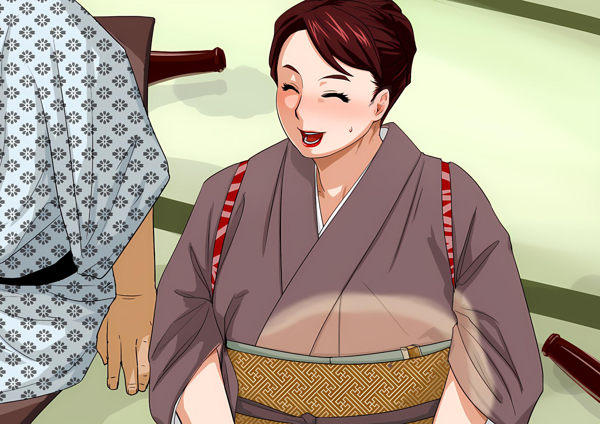[Eromafia (Edo Shigezu)] Shinise Ryokan Kuramae Okami Kuramae Noriko 37-sai B103 W69 H98 Dosukebe Service Hajimemashita. [Chinese] [考古学家汉化] [更新中] - Page 9