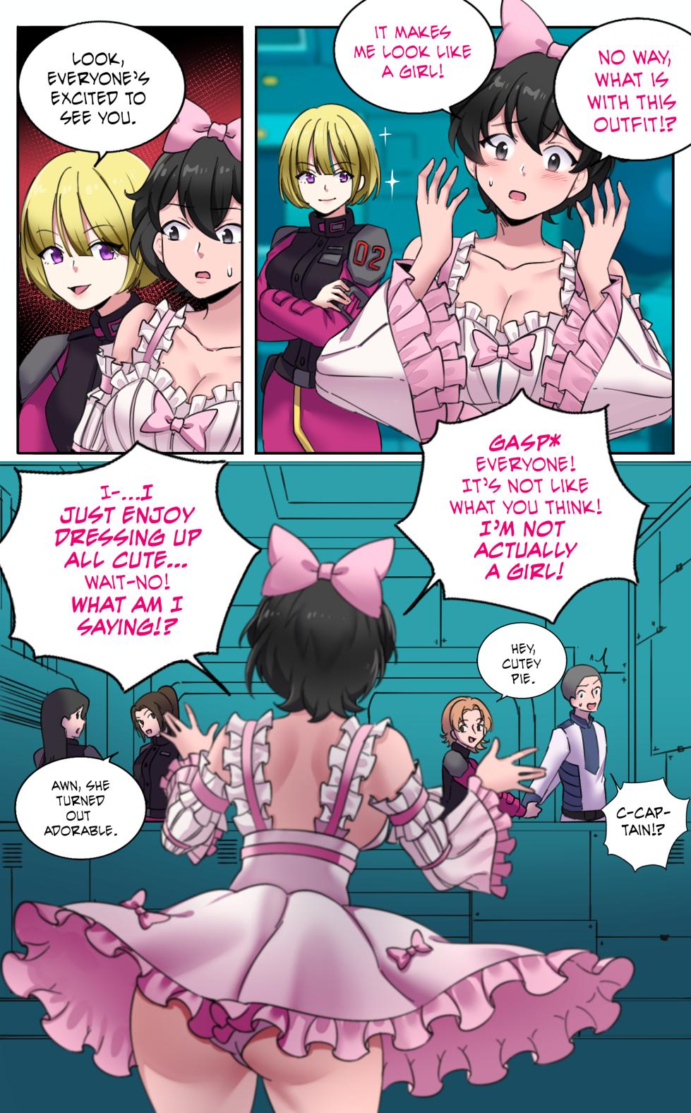 [MeowWithMe & Milda007] Female Clothing Vaporization of Shame - Page 14