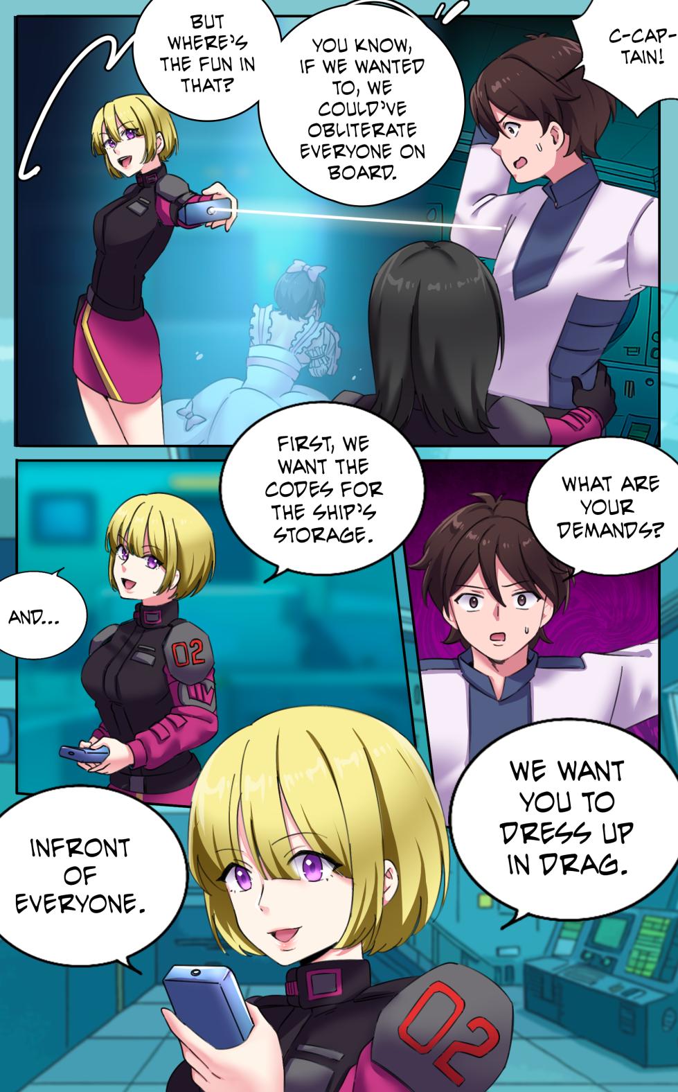[MeowWithMe & Milda007] Female Clothing Vaporization of Shame - Page 16