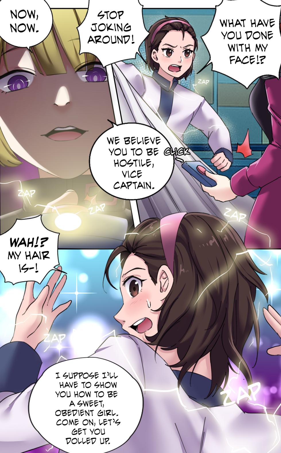 [MeowWithMe & Milda007] Female Clothing Vaporization of Shame - Page 19