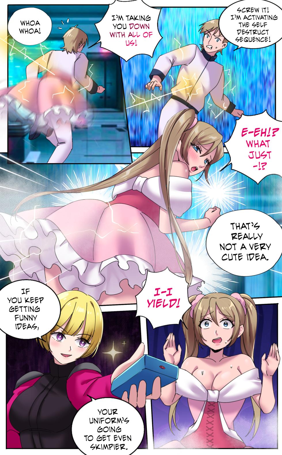 [MeowWithMe & Milda007] Female Clothing Vaporization of Shame - Page 28