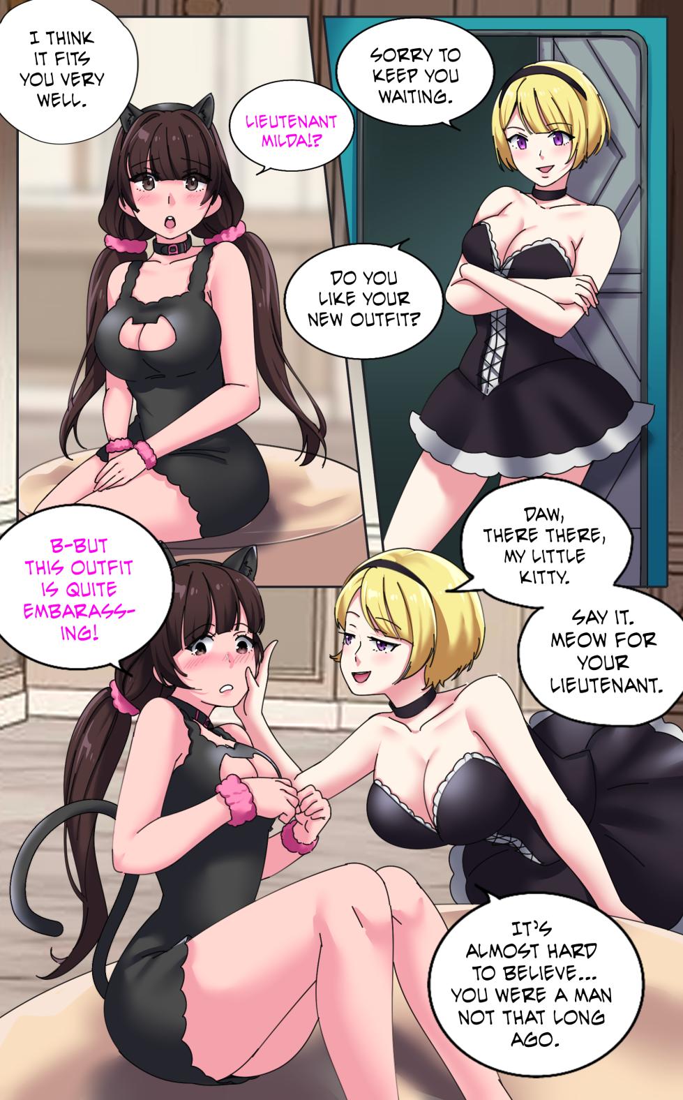 [MeowWithMe & Milda007] Female Clothing Vaporization of Shame - Page 33
