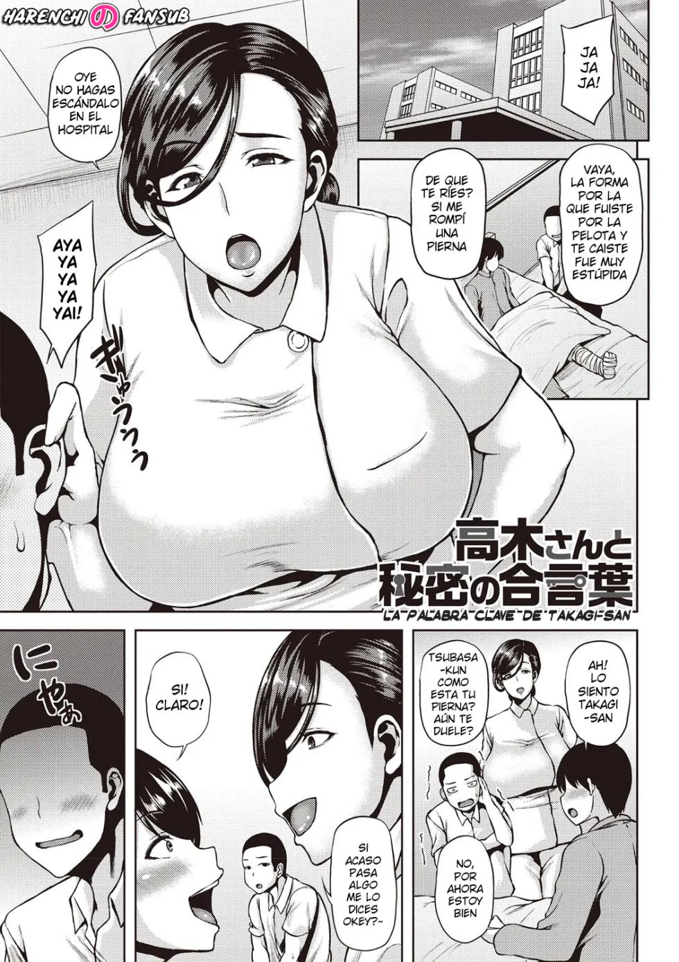 [Ozy] Takagi-san to Himitsu no Aikotoba | La Palabra Clave de Takagi-san (Chijyo One!) [Spanish] [Digital] [Harenchi no Fansub] - Page 1