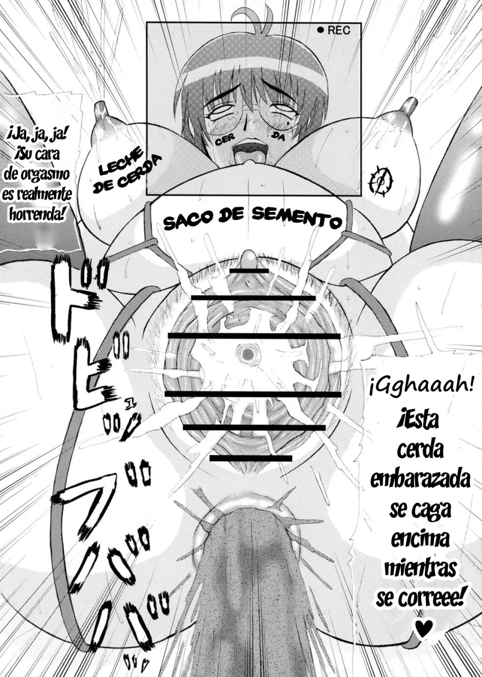 (Futaket tai ABC ~Hentaisai~) [Kyoten Heichou (Iwai Takeshi)] Daraku Ninpu Tsuma｜La familia de la depravada esposa embarazada [Spanish] [BigDaddy Scan] - Page 17
