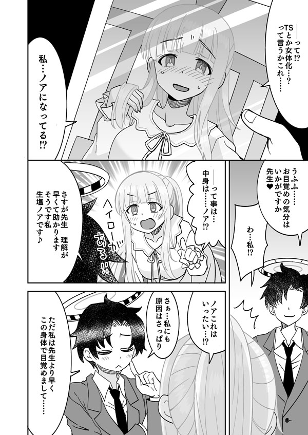 [Ra-men] Kamin Shitara Noa ni Natteta Sensei (Blue Archive) - Page 3