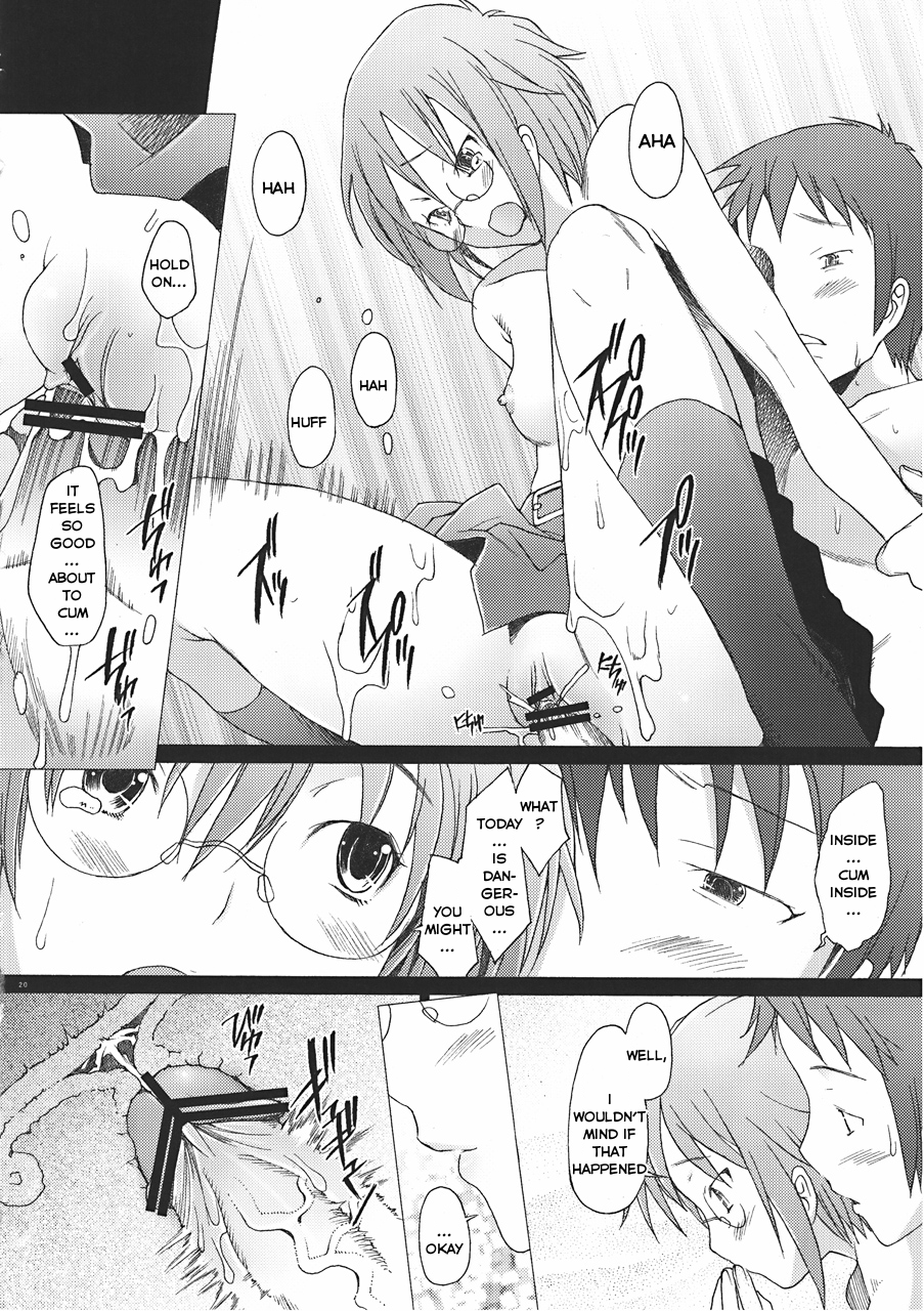(COMIC1☆4) [Kohakutei (Sakai Hamachi)] -if- (The Melancholy of Haruhi Suzumiya) [English] [QazzyzzaQ] - Page 19