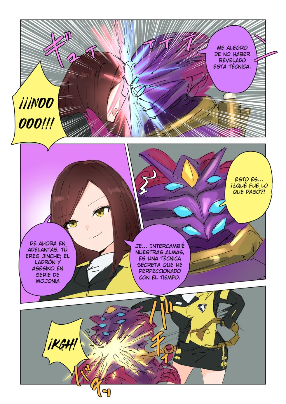 (Firippachi)  Jasmine: El intercambio (tokusou sentai dekaranger) (Spanish) - Page 2