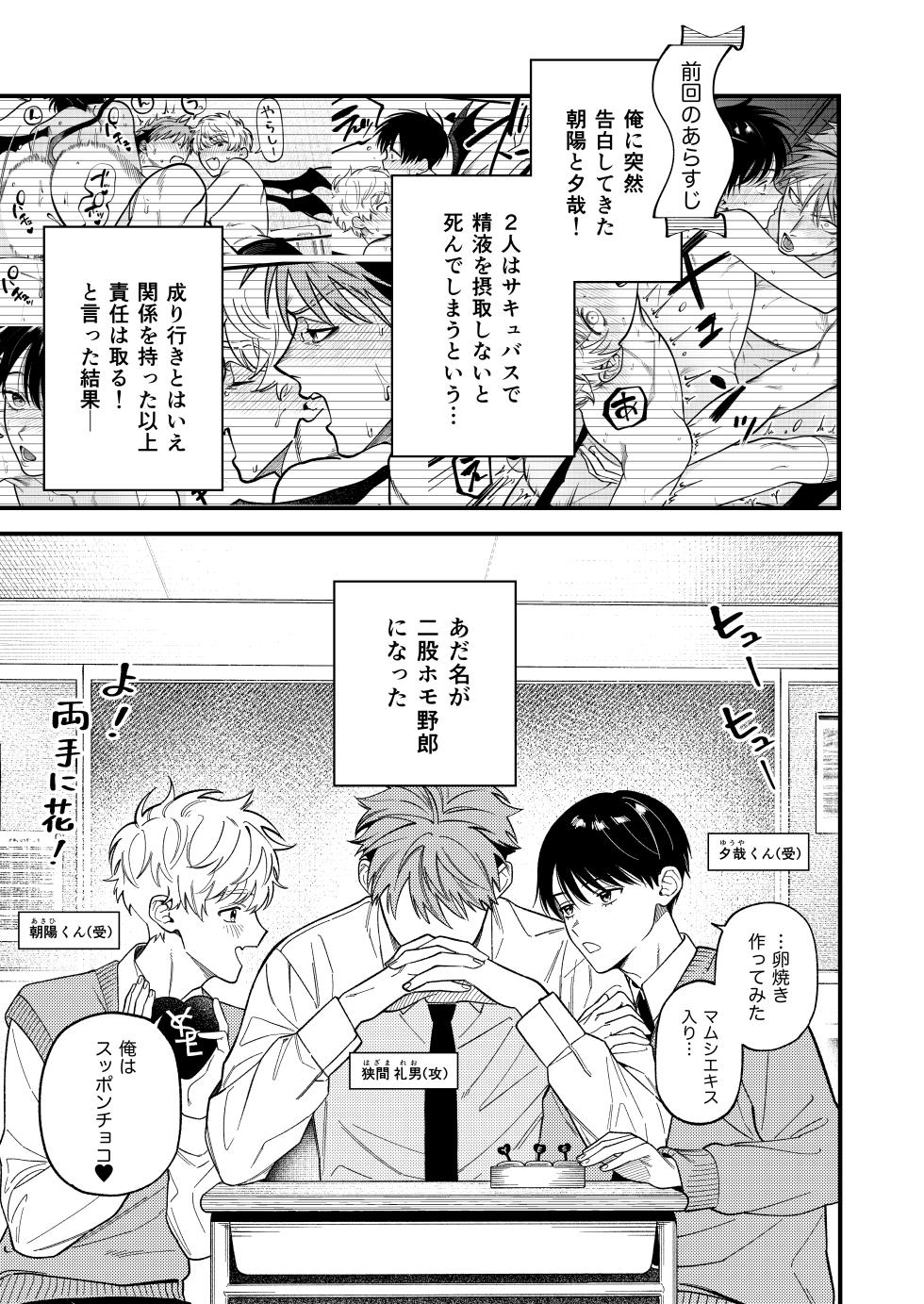 [ichigomilk (Pimichan)] Sakyubasu 2 nin to junai SEX [Digital] - Page 2