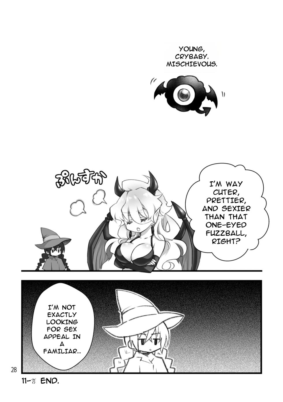[Sasya (Sachie)] The summoned creature was a hermaphrodite succubus. II (MTL) - Page 28