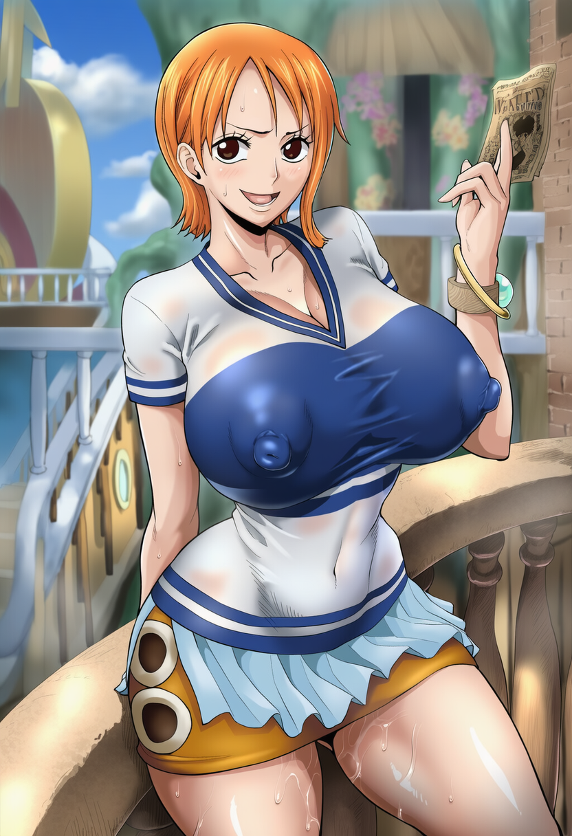 Nami and Robin Iwao style [AI Generated] - Page 2
