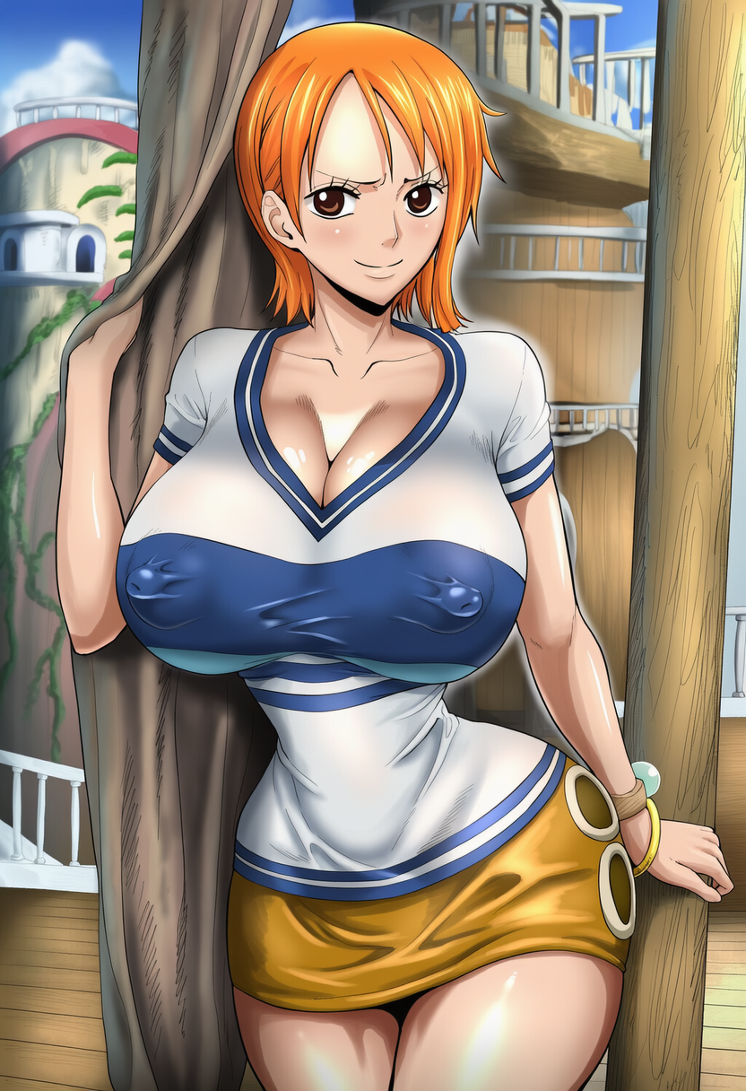 Nami and Robin Iwao style [AI Generated] - Page 3