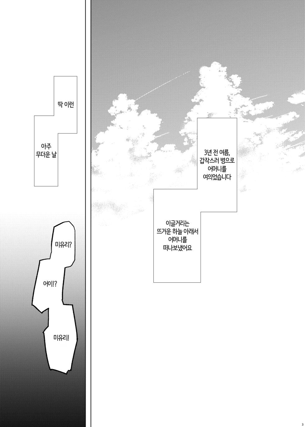 [Furafura Toxin (Arano Oki)] Idensei Shikkan no Risk ga Nai nara Papa to Kozukuri Shite mo Ii yo ne♥ 3 | 유전성 질환의 위험이 없다면 친아빠랑 아이를 만들어도 괜찮겠지♥ 3 [Korean] [AI번역] [Digital] - Page 3