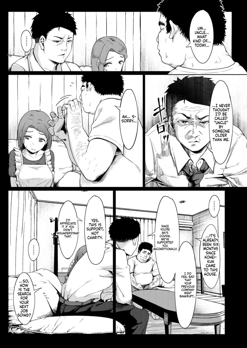 [Circle Mizusane (Mizusane)] Isourou datta Oji-san ~Shoujo Kazoku to Tegirekin~ [English] [MTL] - Page 6