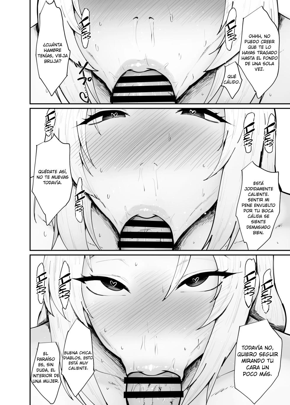 [Ginjou Maggots (Kurotama)] Choroi Kunoichi ni Shiborareru Hanashi | Historia Sobre Cómo Ser Exprimido Por Una Fácil Kunoichi (Naruto) [Spanish] [ElPapuScan] [Digital] - Page 16