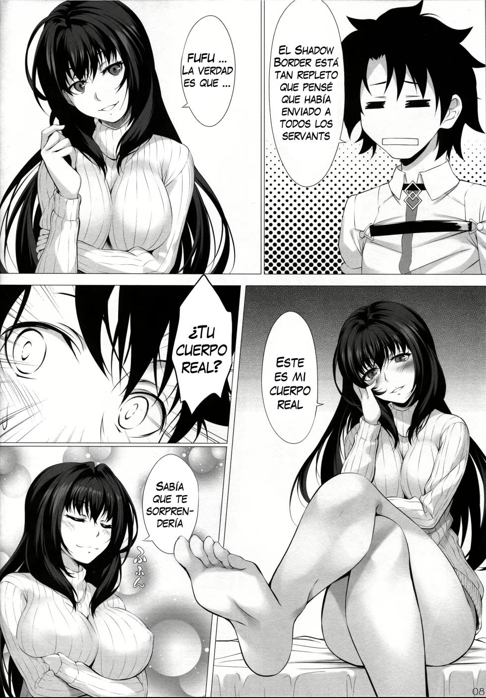 (C94) [Hyakuitishiki (Kurakino Issiki)] Anywhere Door (Fate/Grand Order) [Spanish] - Page 6